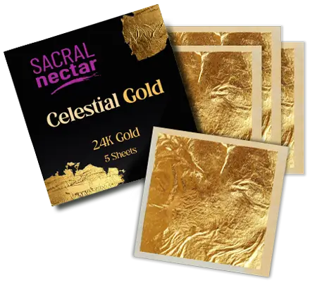 Sacral Nectar-Bonus-1-24K Gold Chakra Sheets